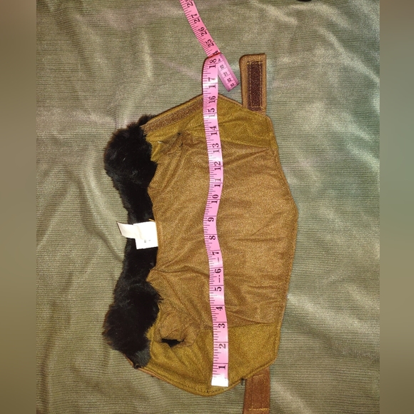 Fur trimmed dog coat - Picture 2 of 8